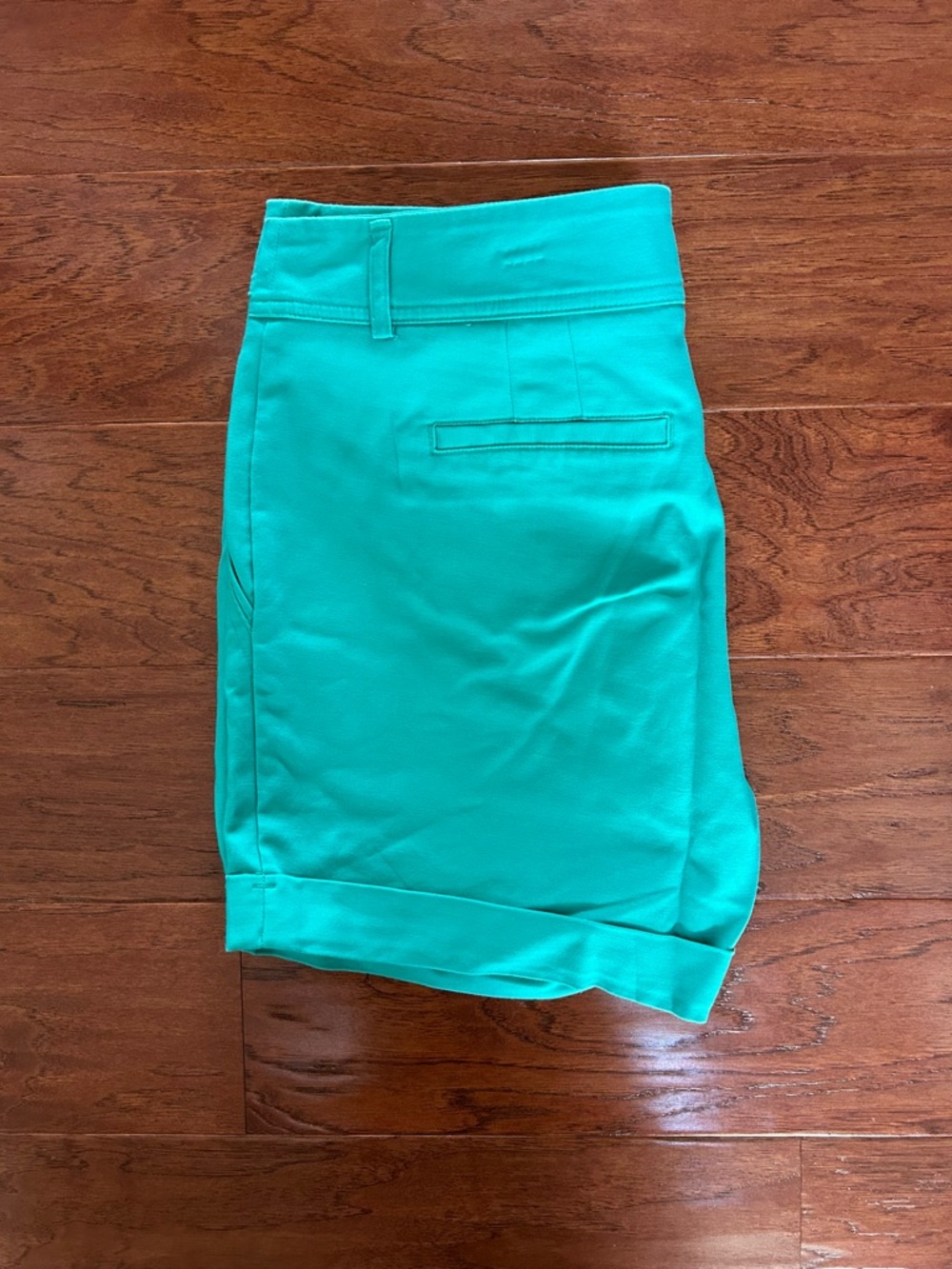 Apt. 9 Teal Rolled-Hem Chino Shorts - Picture 2 of 3